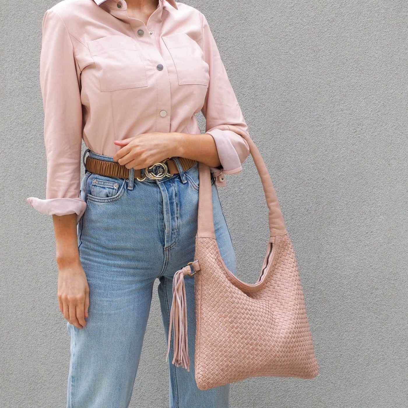Maxine Tote Misty Rose