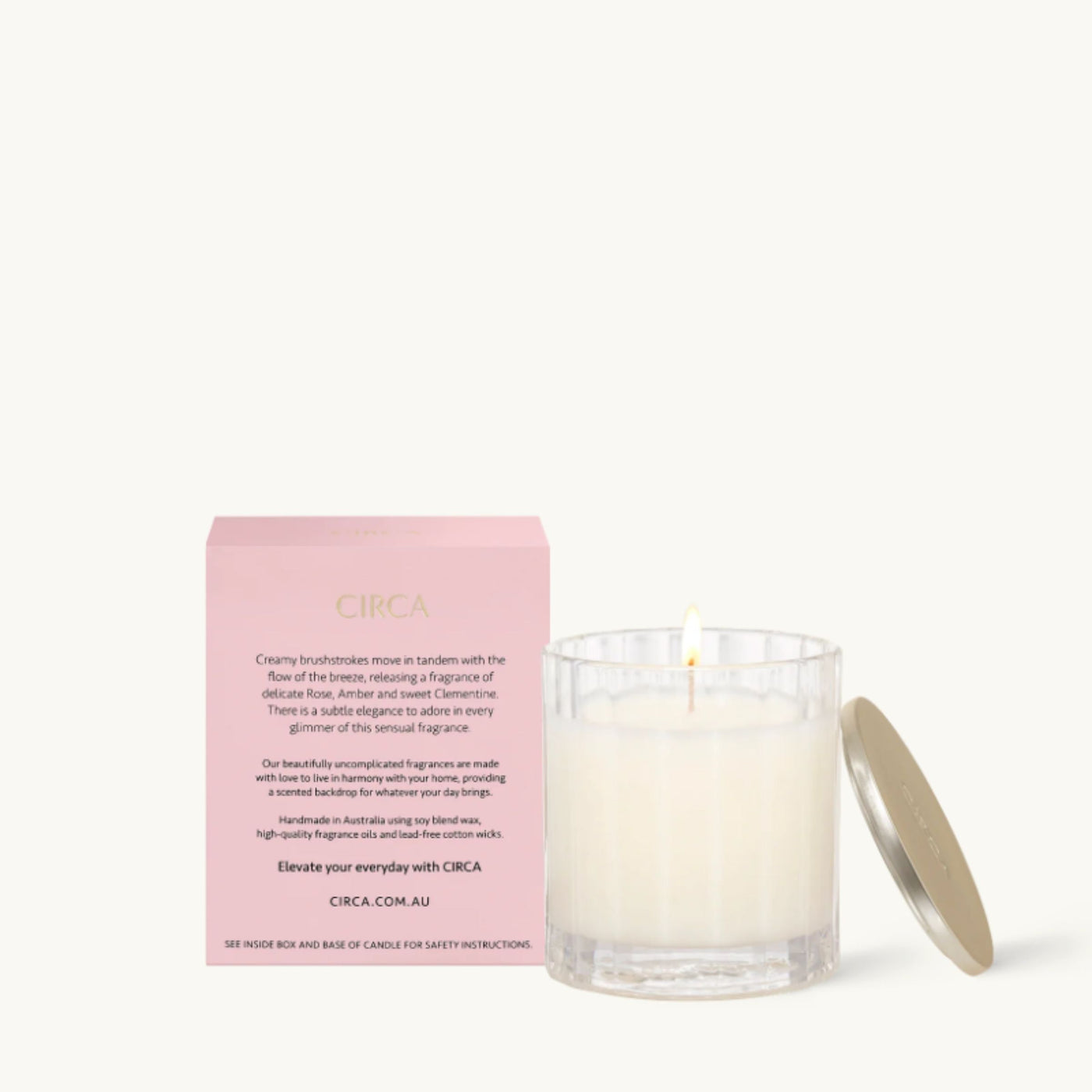 Rose Nectar & Clementine 60g Candle