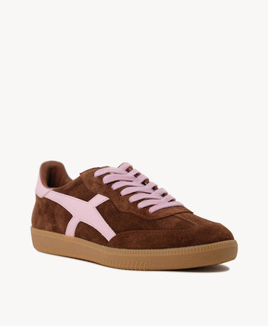 Crossroads Coffee Candy Pink Suede