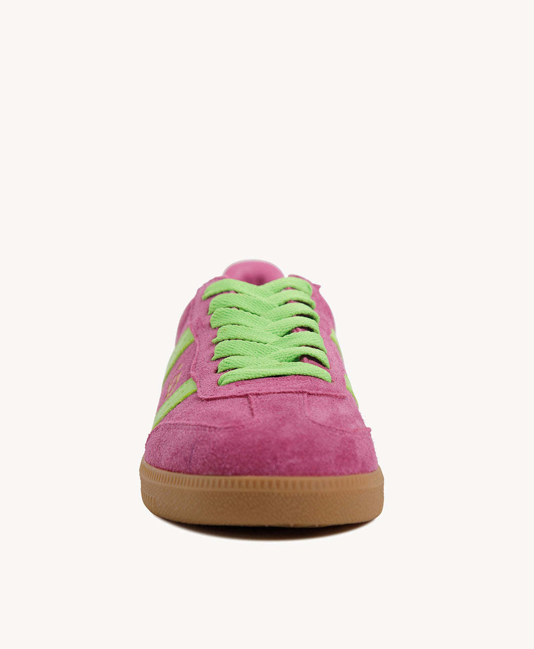 Parallel Crimson Green Suede