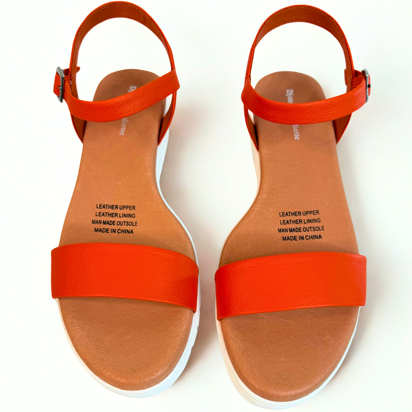 Marylee Orange White