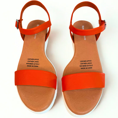 Marylee Orange White