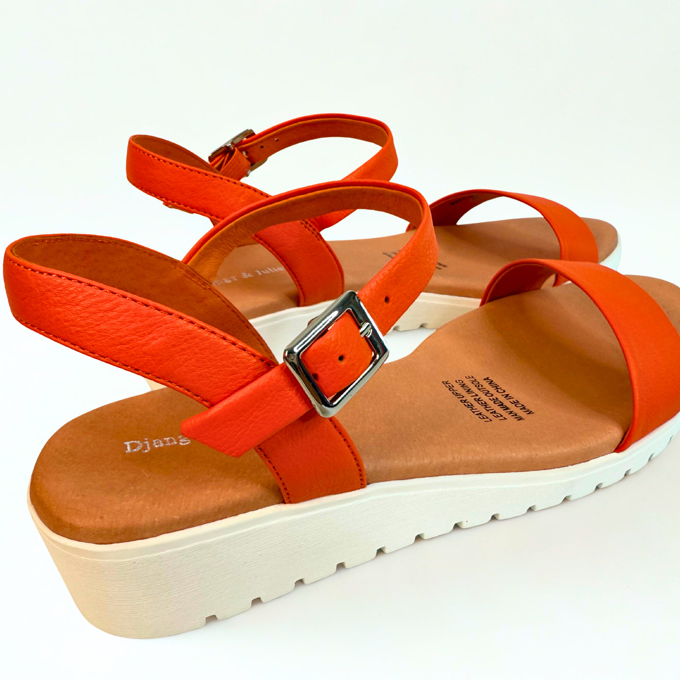 Marylee Orange White