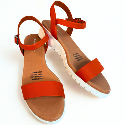Marylee Orange White