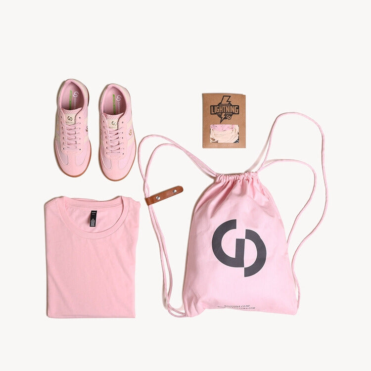 Parallel Pink Canvas