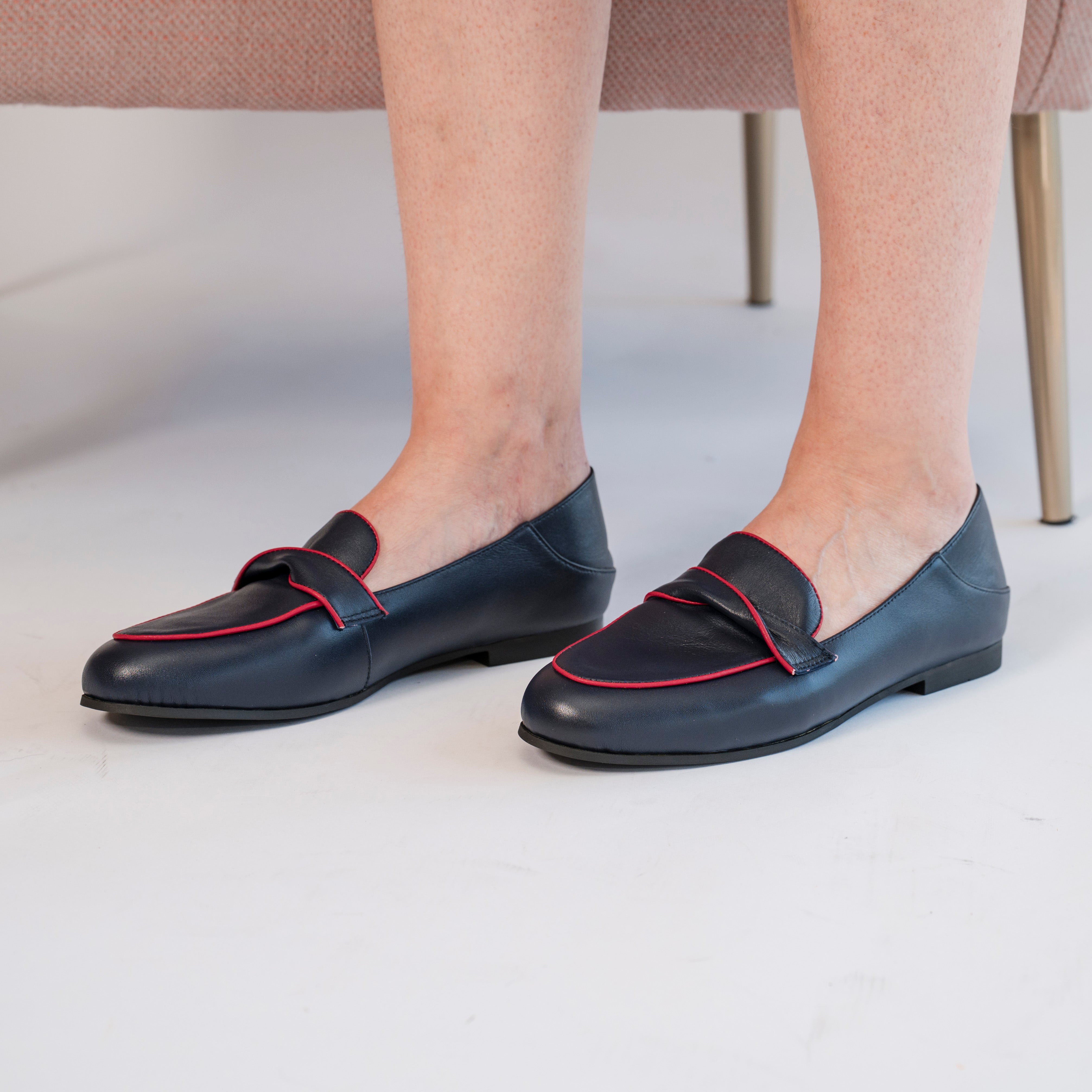 Boss Navy Red