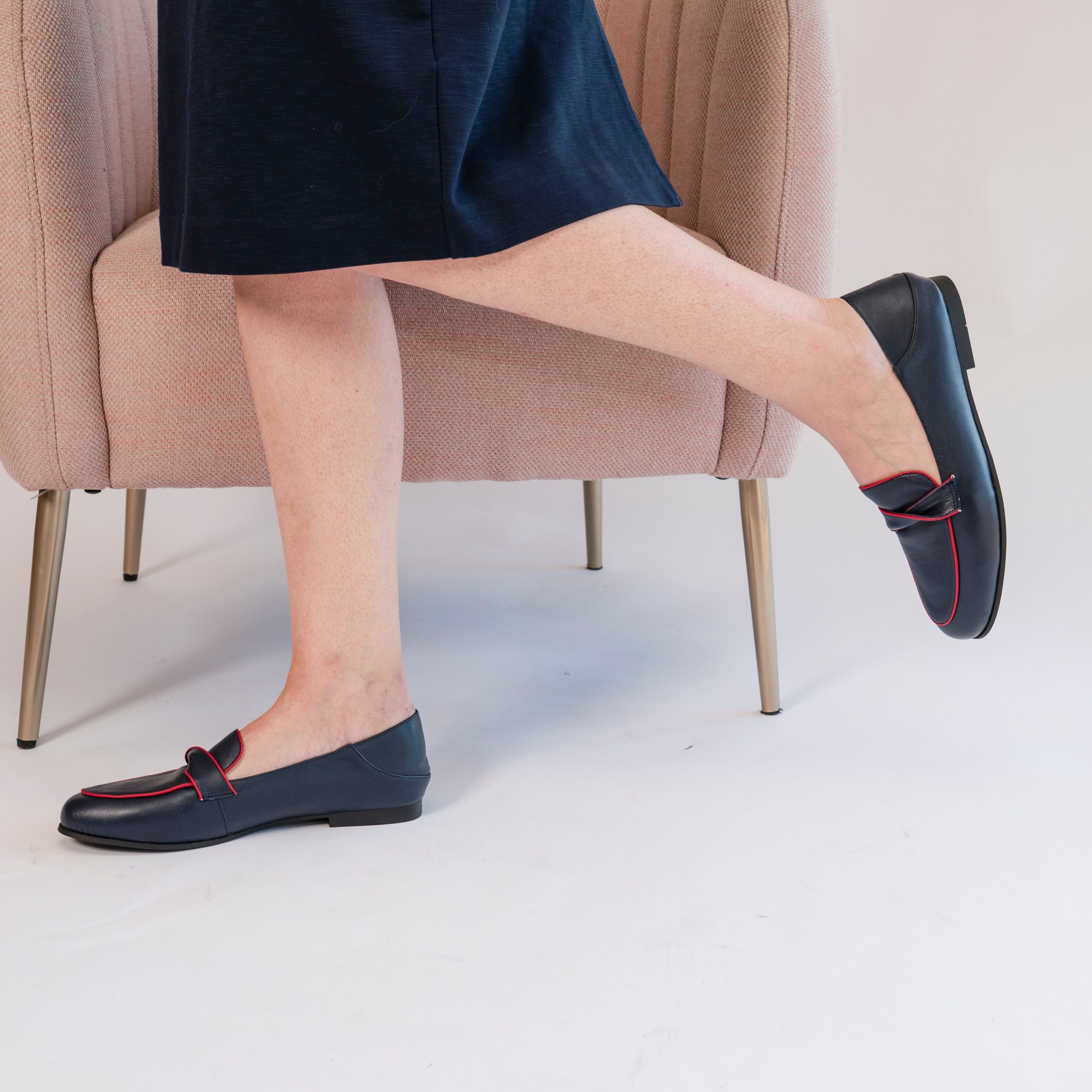 Boss Navy Red