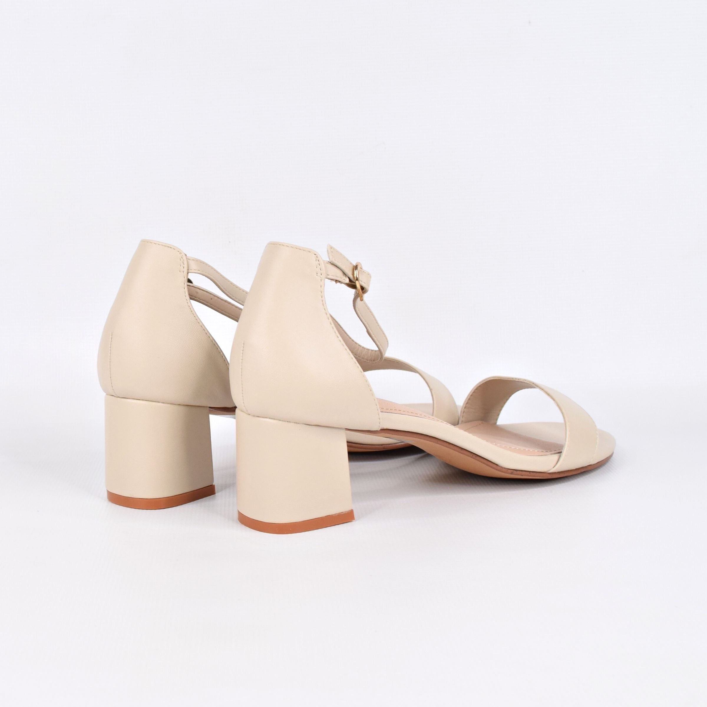 Adoor Nude by Clarice | Womens Heels by wjote back drop closed in back
