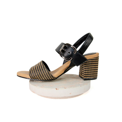 Sway Black Raffia