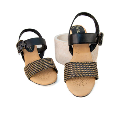 Sway Black Raffia