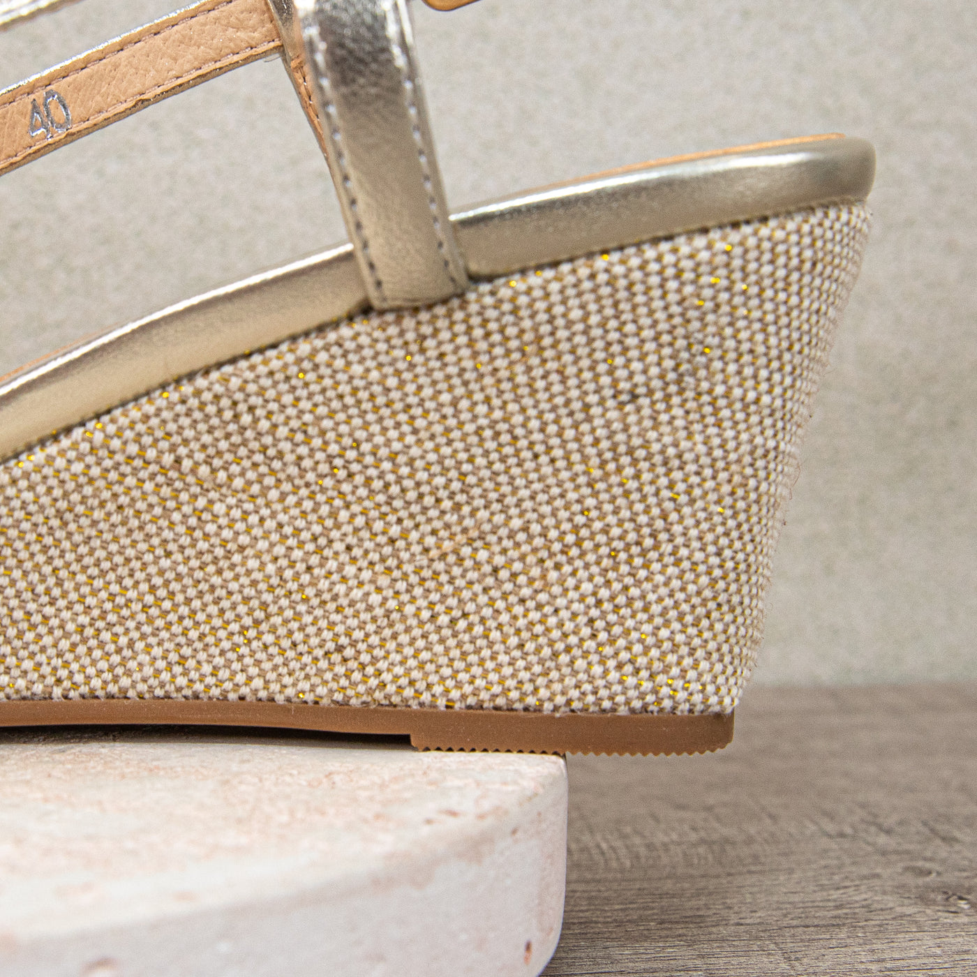 Sophie Metallic Gold