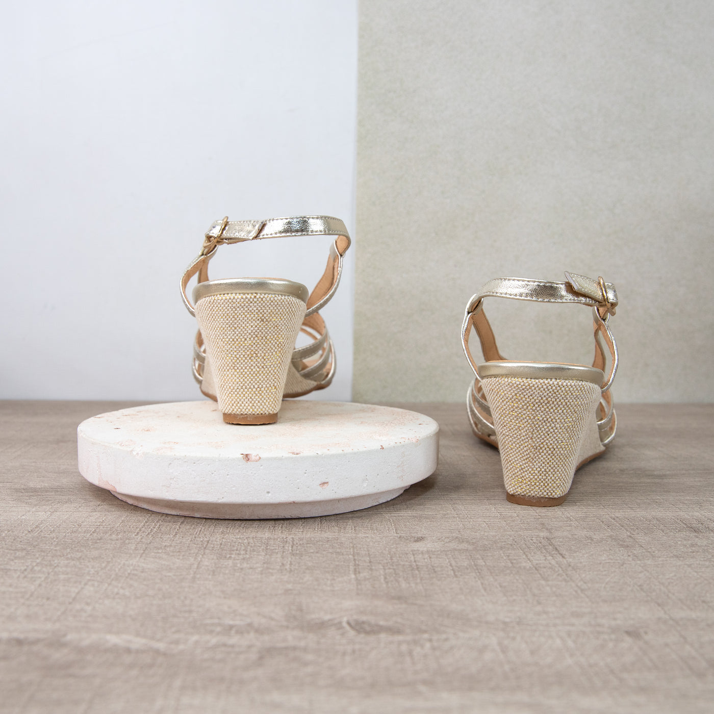 Sophie Metallic Gold