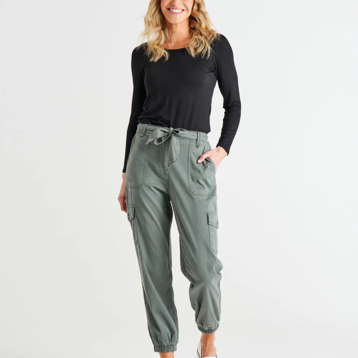 Canterbury Lyocell Cargo Pants Khaki