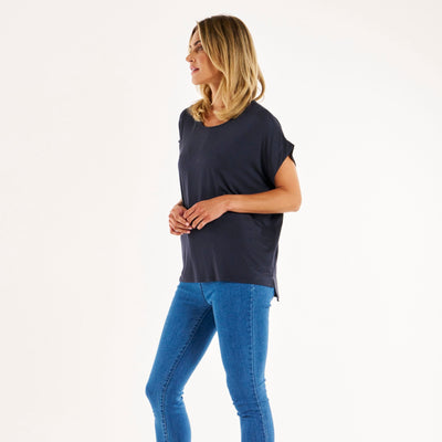 Fallon Bamboo Top Petrol