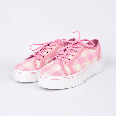 Izzy Soft Pink Check