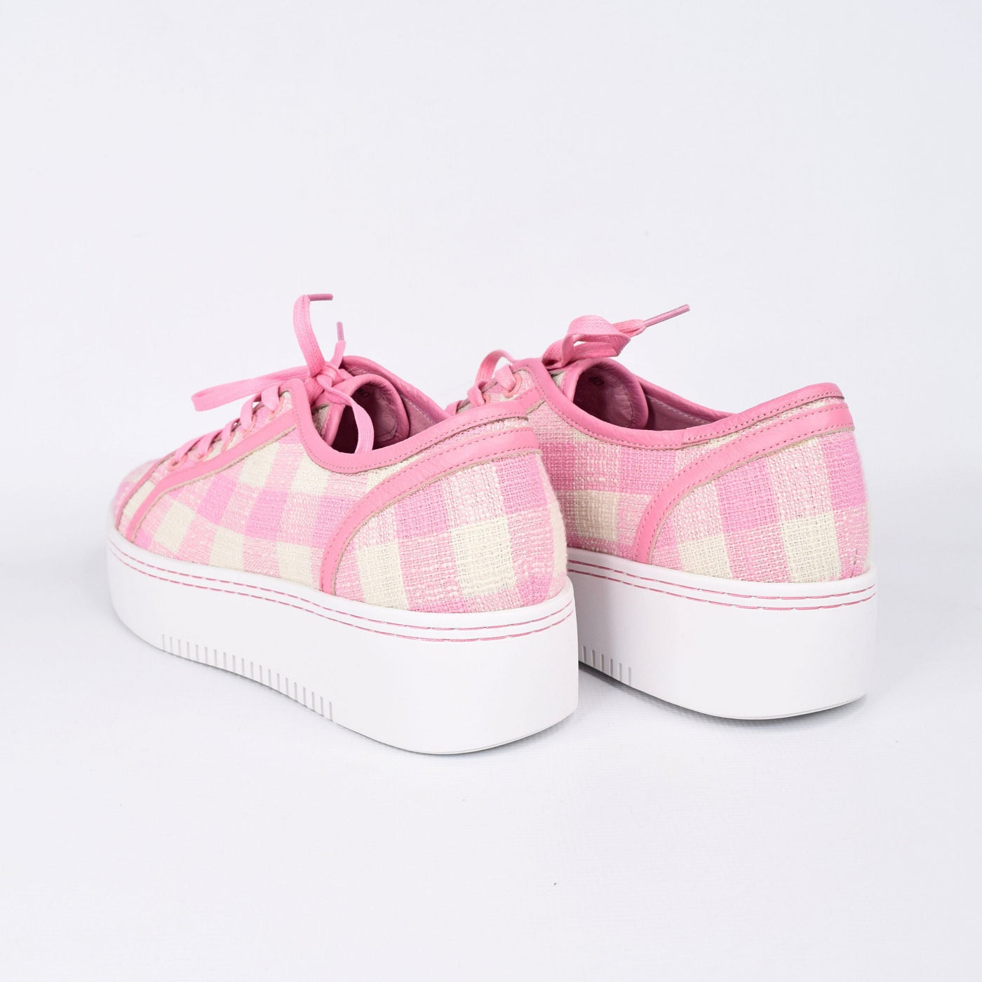 Izzy Soft Pink Check