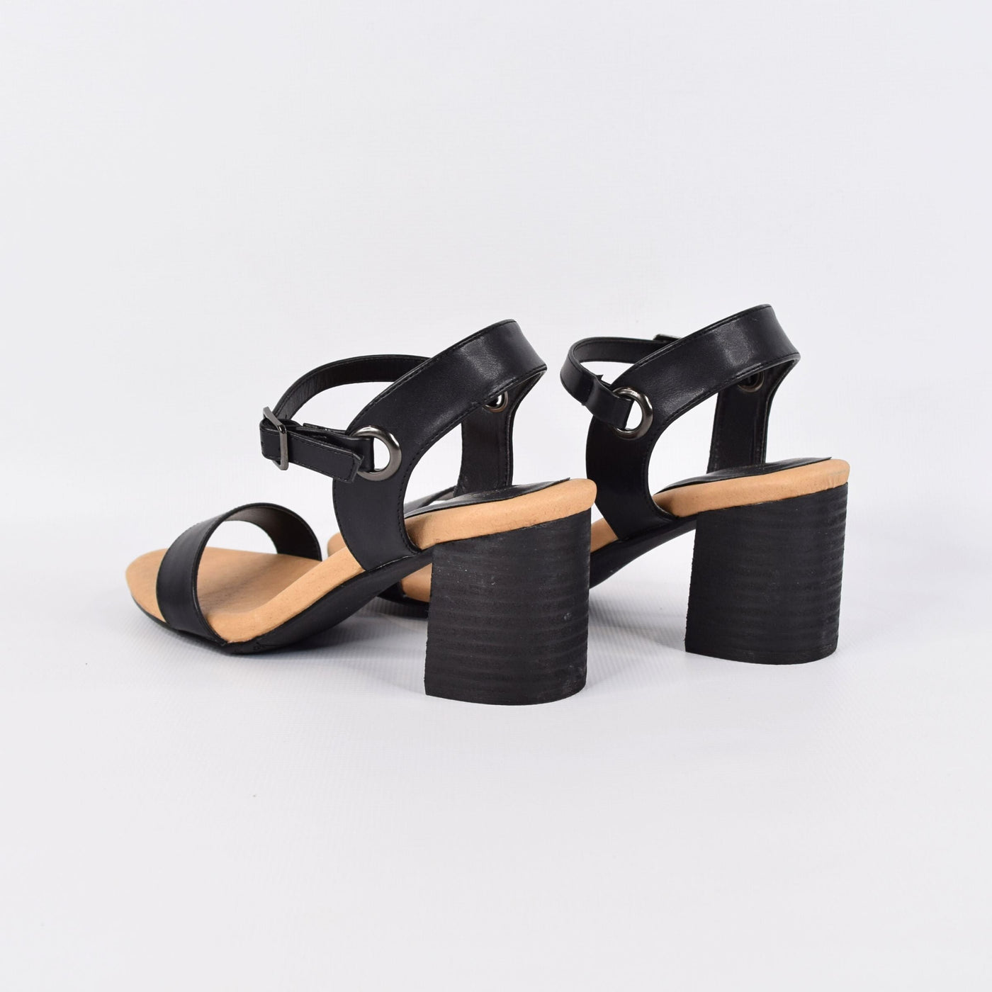 Pan Black by Step On Air | Womens Heels by white back drop comfortable