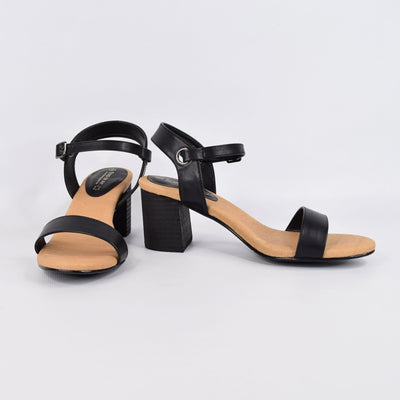 Pan Black by Step On Air | Womens Heels by white back drop 