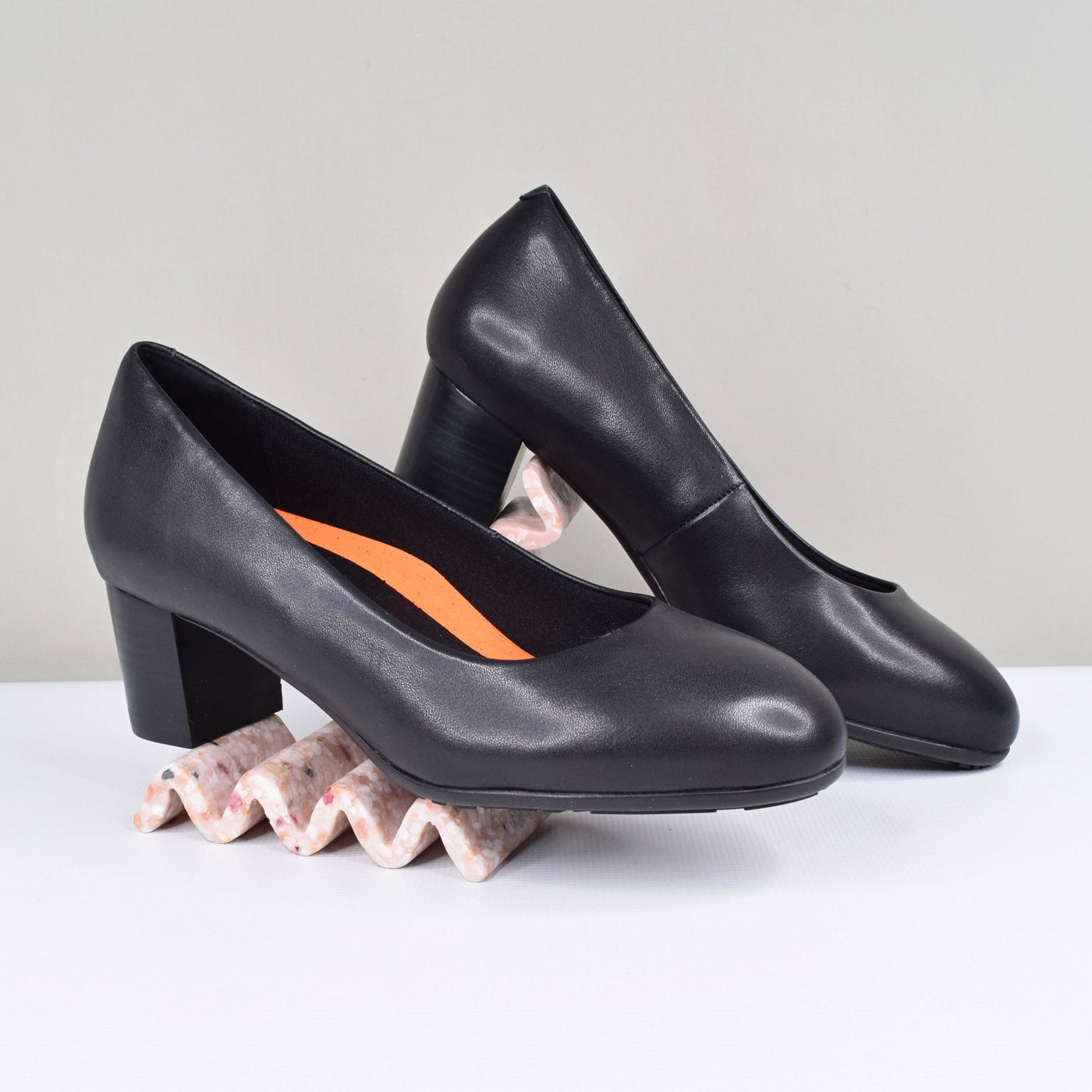 The Block Heel Black