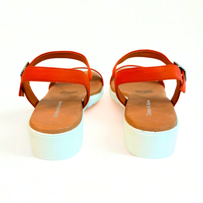 Marylee Orange White
