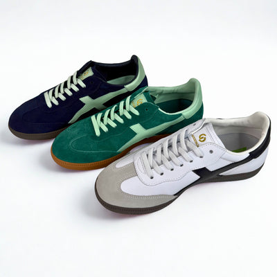 Crossroads Green Mint Suede