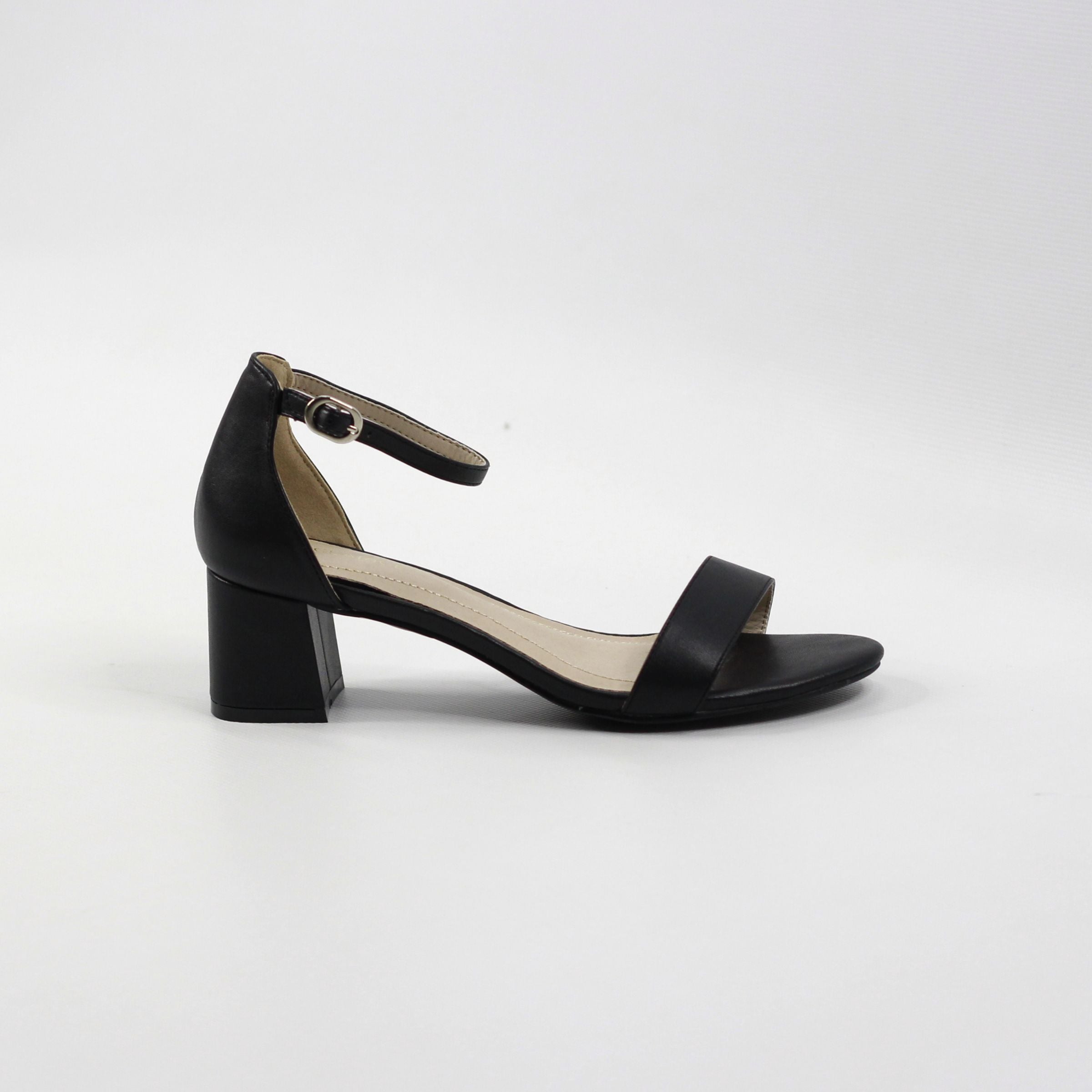 Adoor Black by Clarice | Womens Heels by white back drop synthetic upper