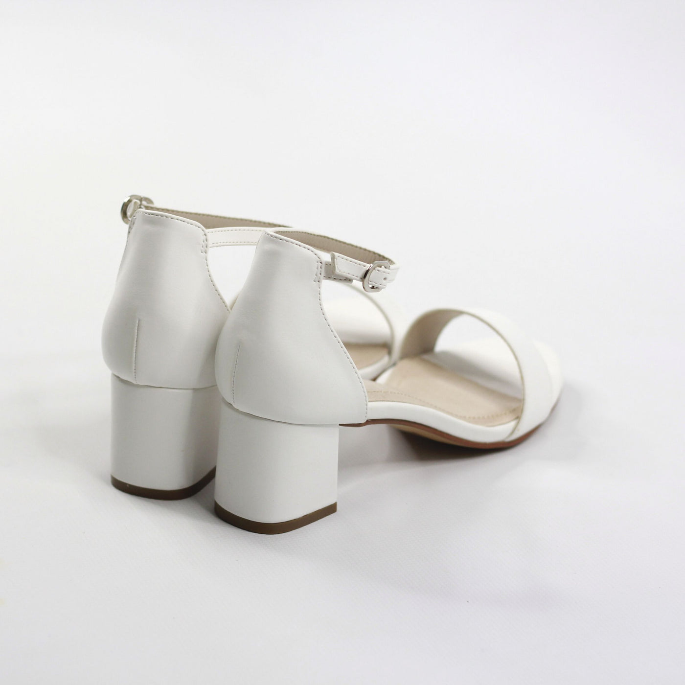 Adoor White by Clarice | Womens Heels by white back drop closed in back