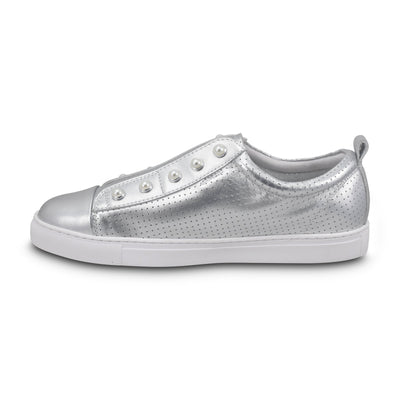 Pearl Perforated Silver