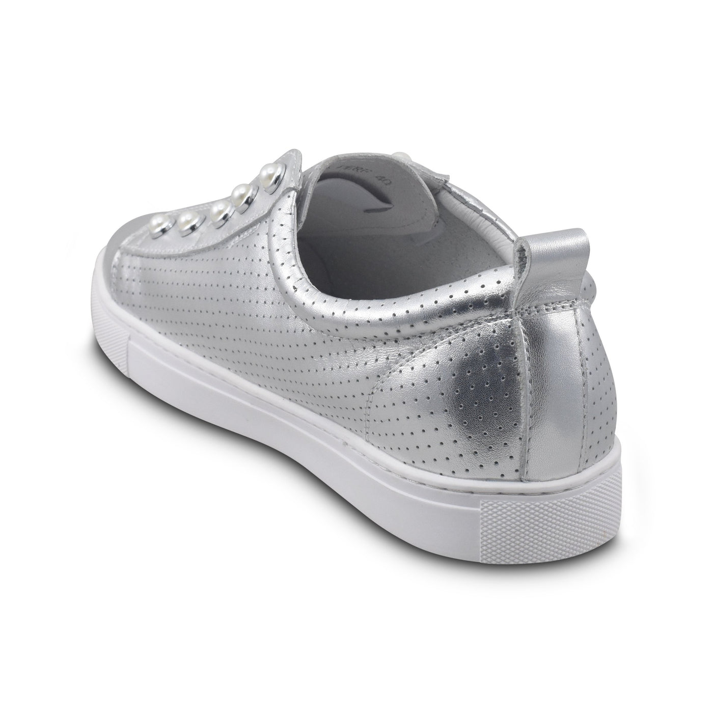 Pearl Perforated Silver