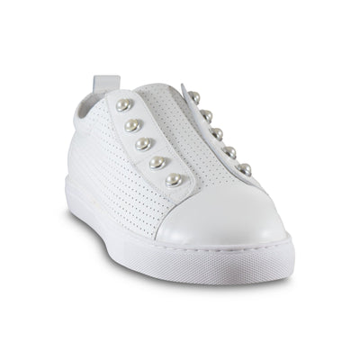 Pearl Perforated White