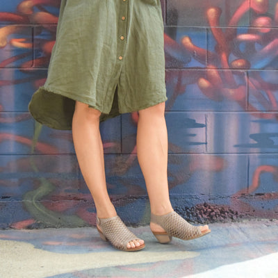 Ruby Darkstone by Bueno | Womens Heels Wide Fitting by brick wall block heel